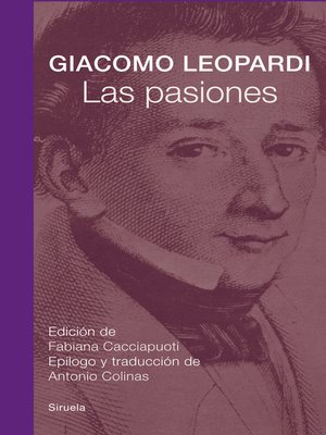 cover image of Las pasiones